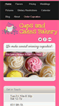 Mobile Screenshot of cupsandcakesbakery.com